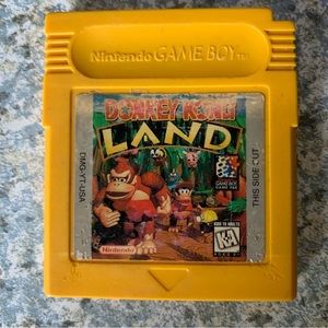 Donkey Kong Land Gameboy Game